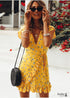 Boho Mini Dress Sorrel